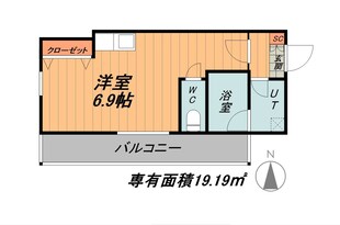 M-COURTI(エムコートワン)の物件間取画像